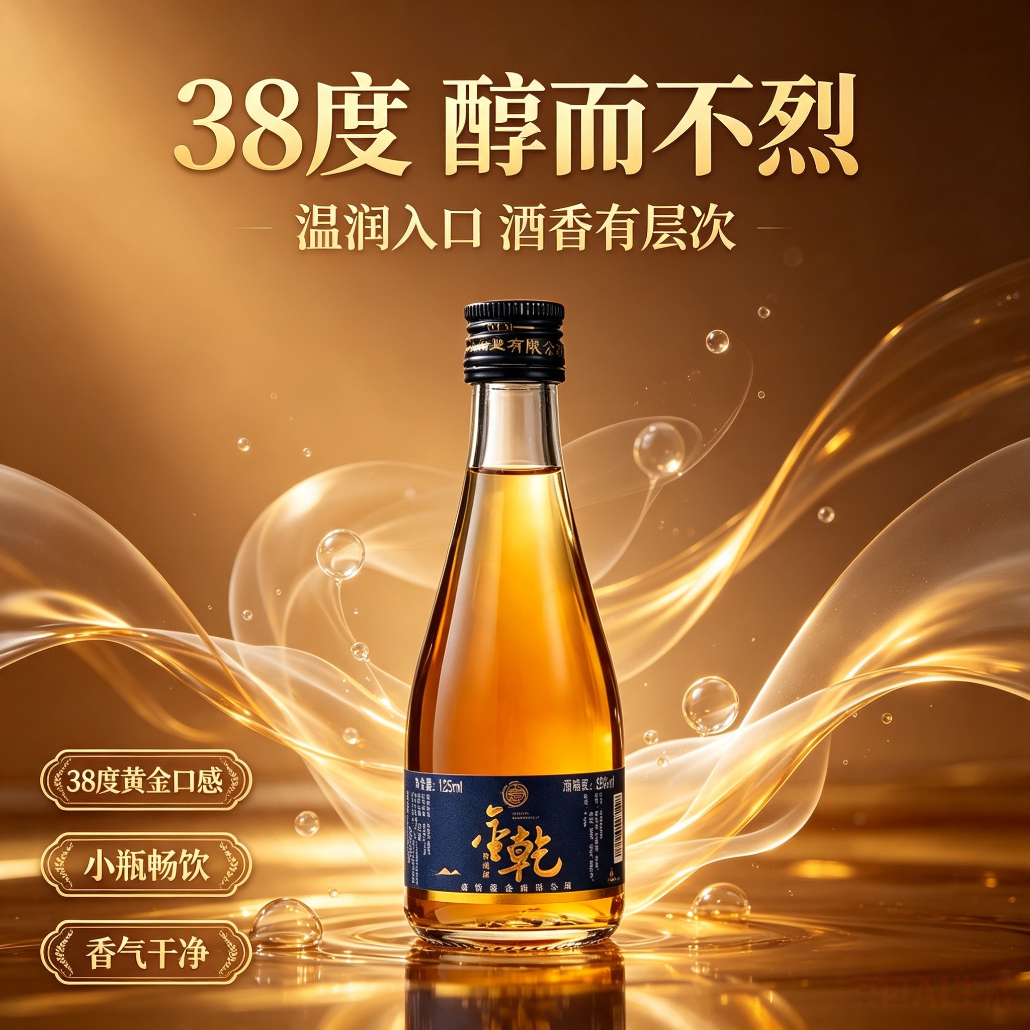 德意金乾黄精酒2瓶38度图片