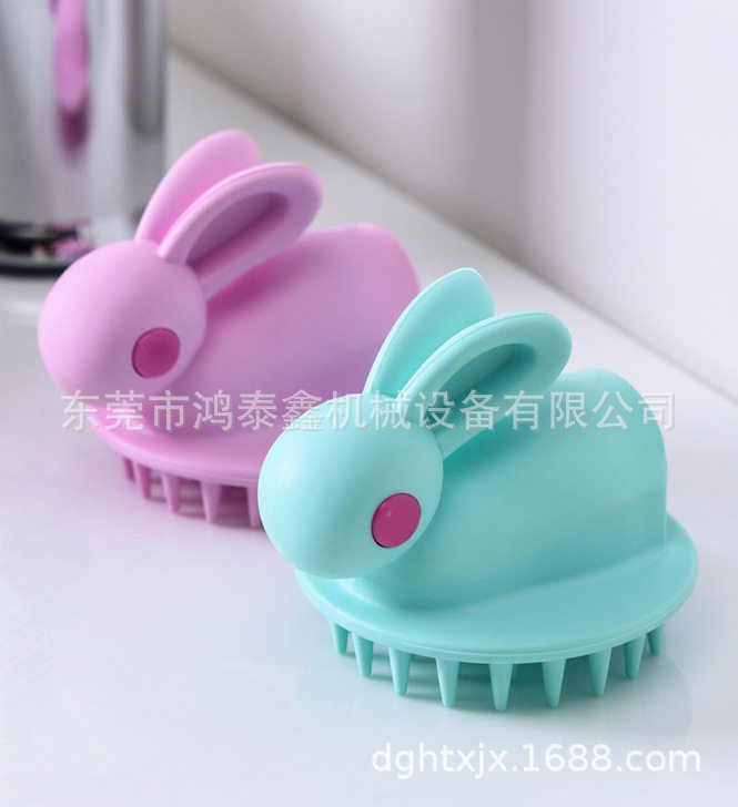 TPE婴儿搓澡沐浴按摩刷自动滑板