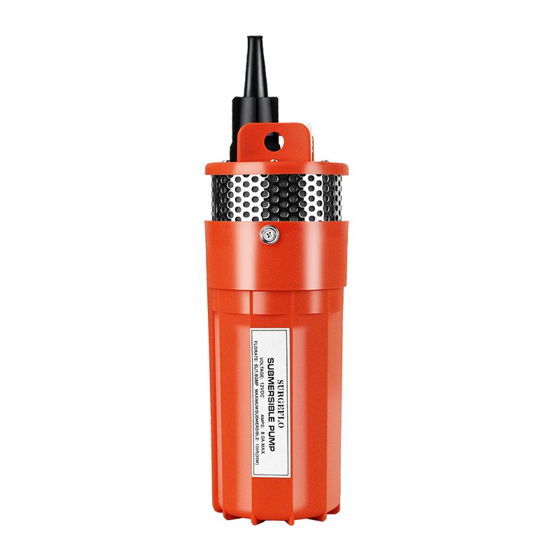 太阳能潜水泵e高扬程直流12V24V深井水泵小型电瓶户外河道抽取水