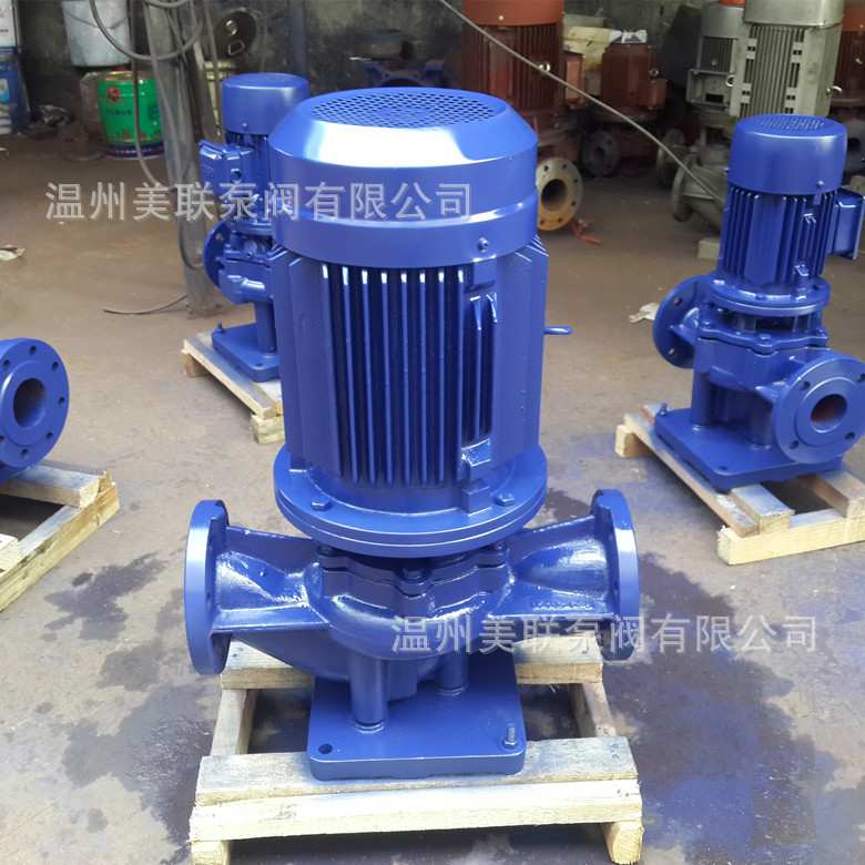 美亚牌ISG50-200 立式管道泵 立式管道离心泵