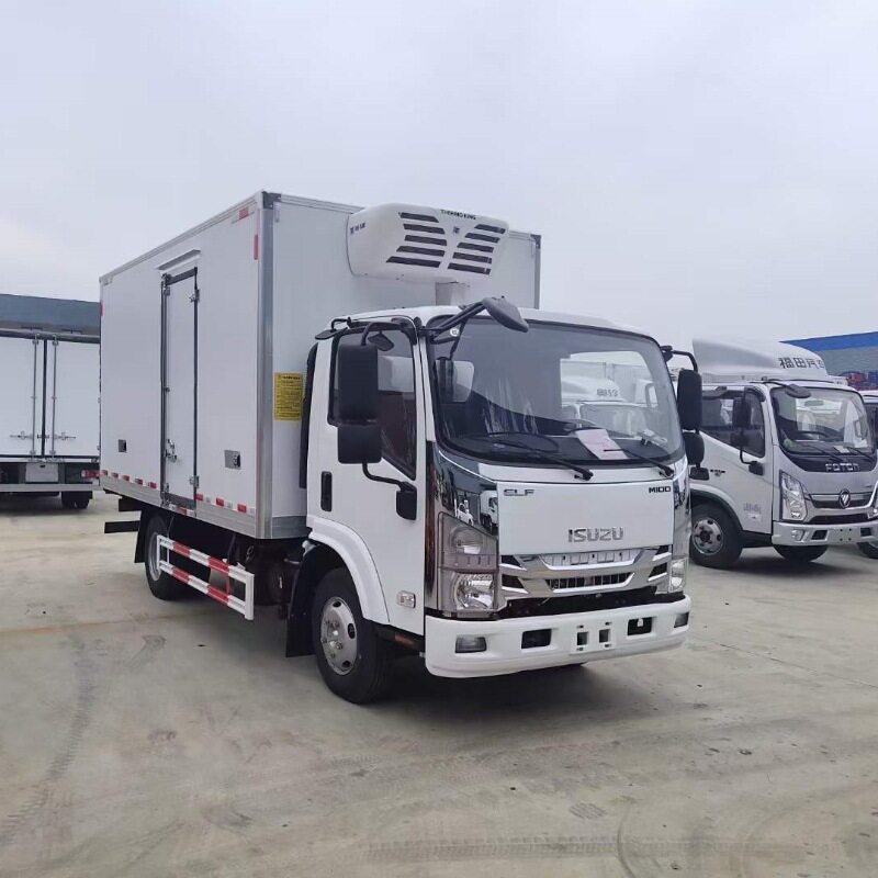 五十铃KV100  4.2米冷藏车十年不锈蚀 车厢质量轻 市区配送保温车