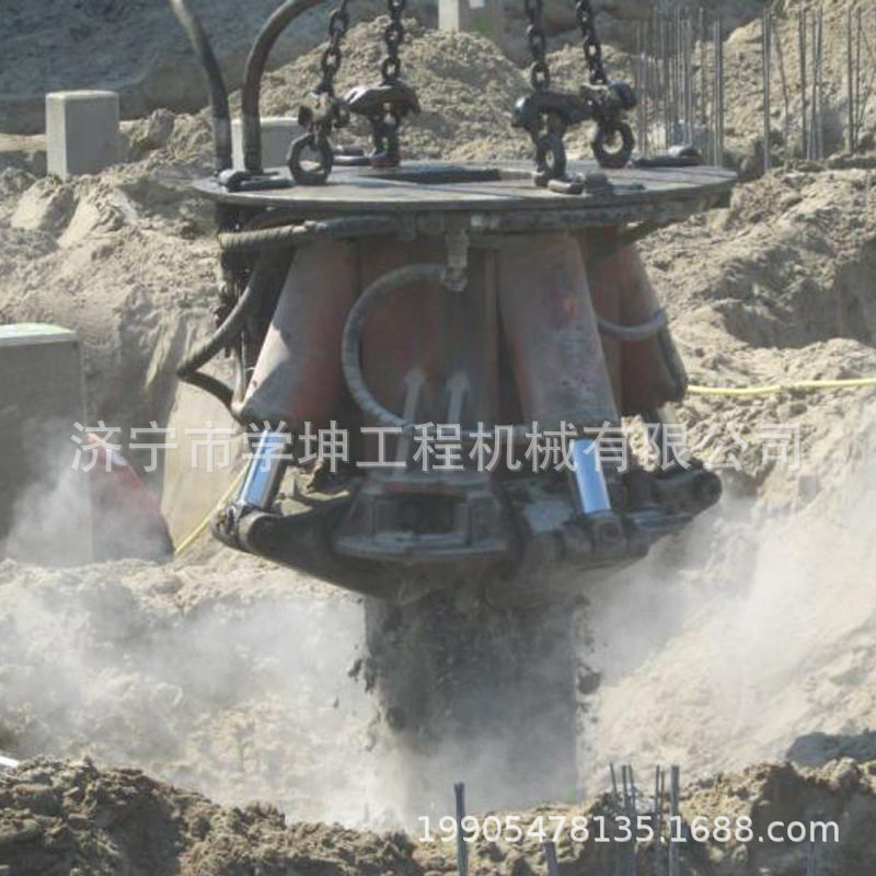 破桩机拔桩设备抗拔桩清理机