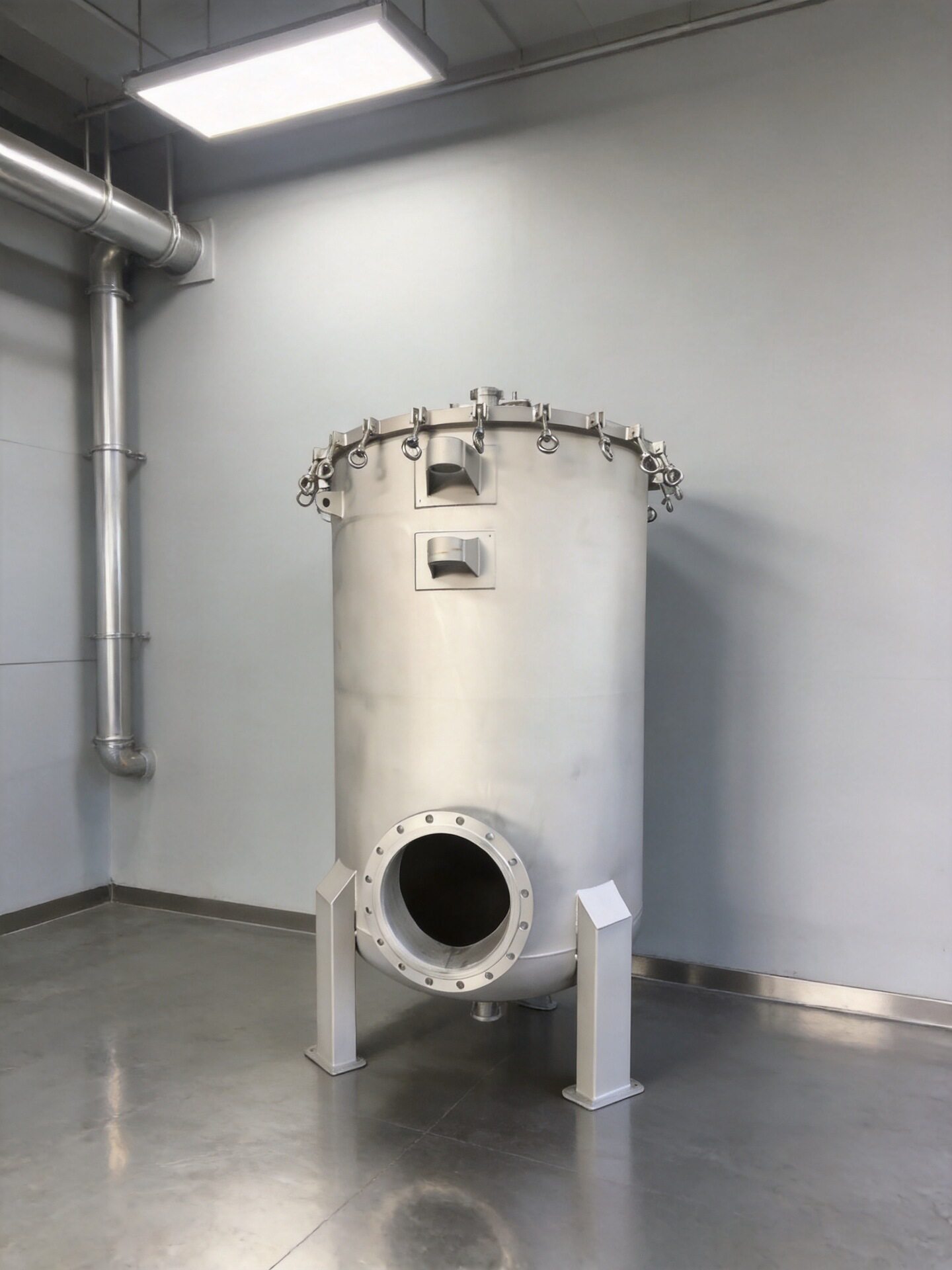 316L材质 固液分离 海水过滤器 5袋式过滤器 配置100微米精度滤袋