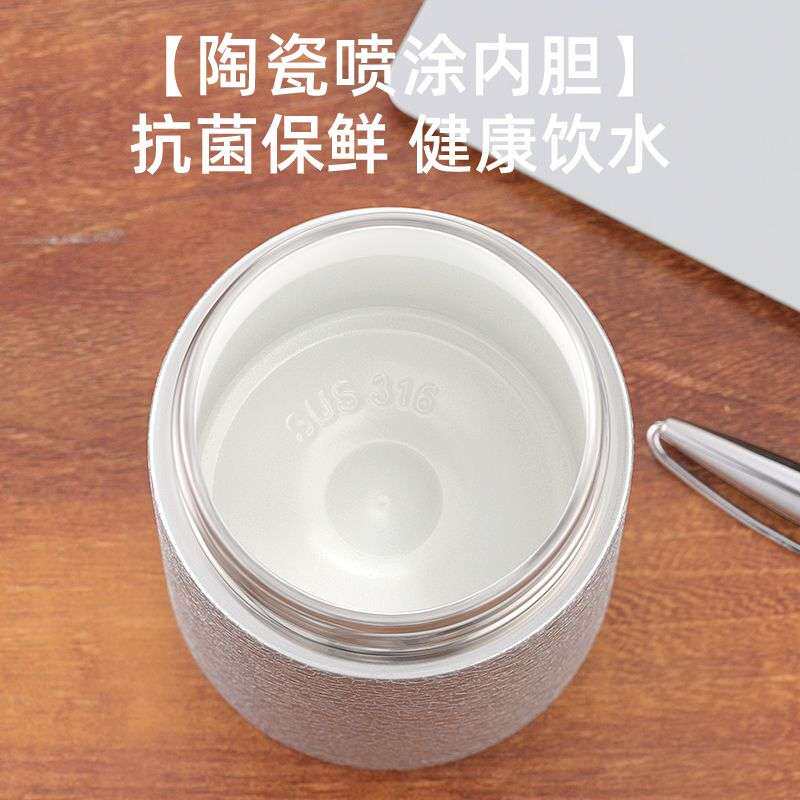 陶瓷内胆保温杯便携式泡茶杯高档男女士茶水分离过滤茶叶喝水杯子