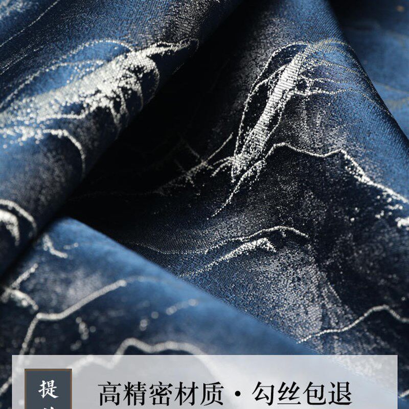 中国风桌旗轻奢长条电视柜盖布艺茶几盖布中式餐桌布台布盖巾