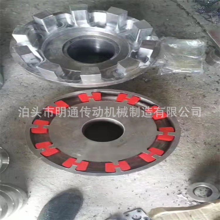 HTLA/HTLB型H型弹性块联轴器 橡胶弹性A型连轴器