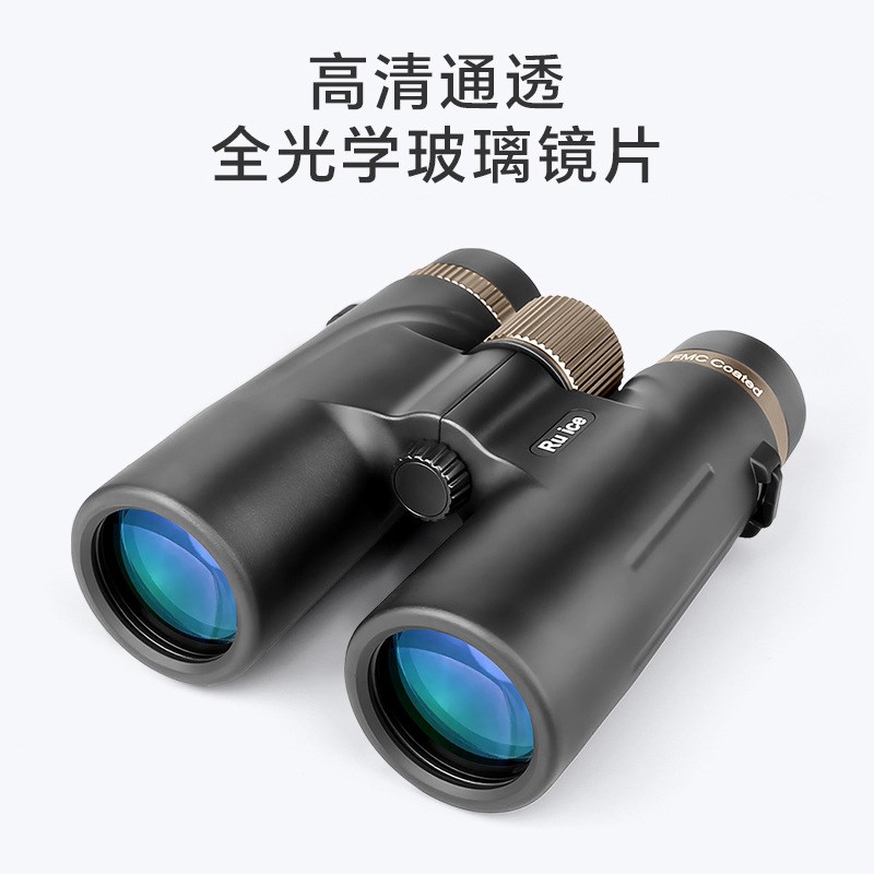户外10x42高倍防双筒望远镜防水新款防滑跨境安防工程监测