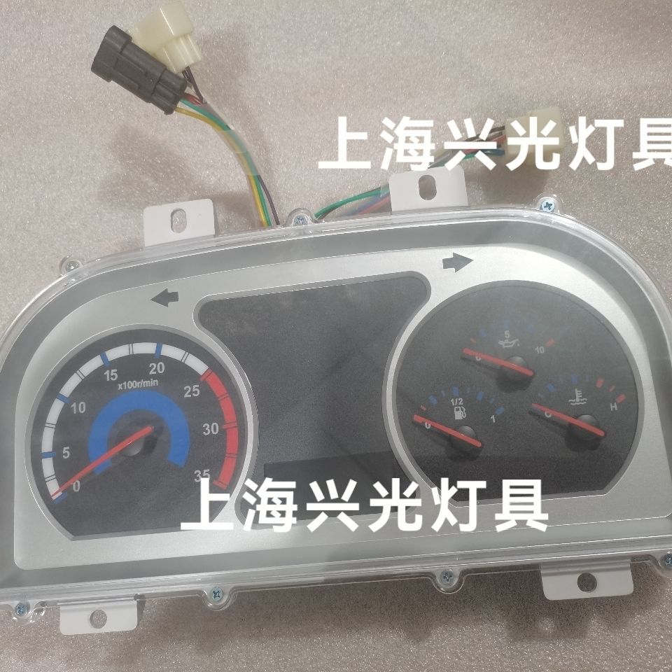 瑞泽农用拖拉机配件:组合仪表总成1804车12V.玉柴潍柴可选择