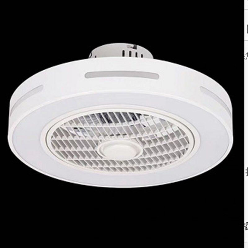 现代风扇灯客厅吸顶灯餐厅卧室书房家用简约LED无极遥控铁艺灯具