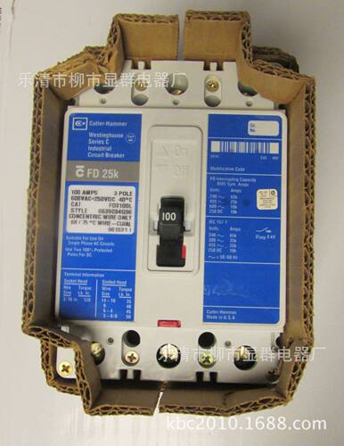 卡特拉汉莫塑壳断路器FD3100L