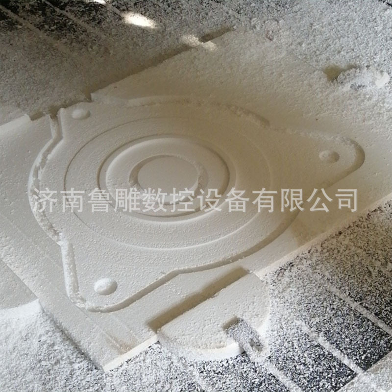 济南保利龙泡沫雕刻机雕刻镂空开料机双头多头泡沫模具机