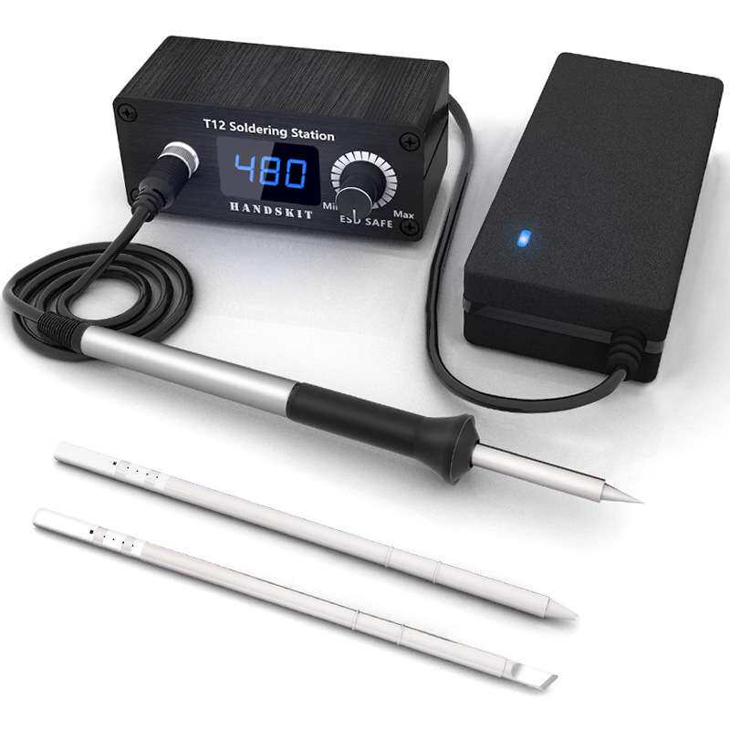 迷你T12焊台DC 19V-24V 72W温控器数码电子焊接台烙铁焊接工具