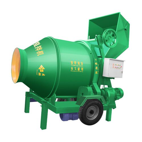 JZC50d0全自动爬斗搅拌机工地滚筒拌料机水泥砂浆混凝土翻斗搅拌