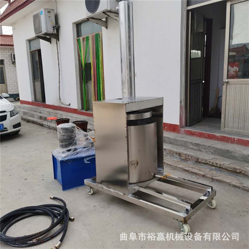 亚麻籽椰子压榨厨油机 稻米小麦胚挤压收油机 大型商用液压压榨机