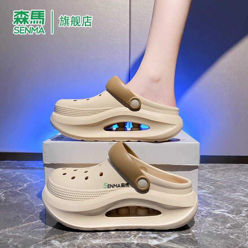 森马官方旗舰店女鞋休闲洞洞鞋