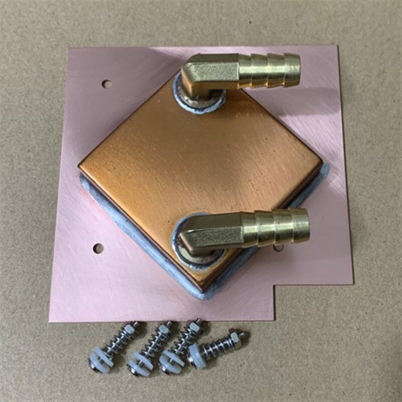 全覆盖显卡显存水冷头铜散热器焊接 可定做580 1080 1660s 960