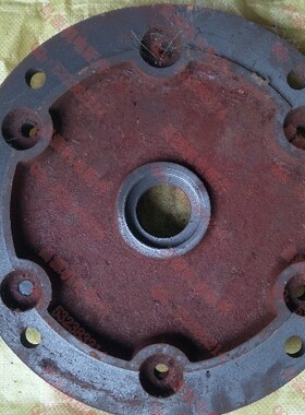 YB132防爆电机法兰端盖 轴承室直径90mm孔308系列 配件