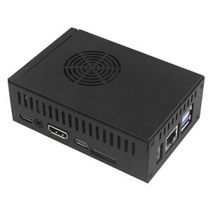 香橙派N505/N506金属散热外壳 Orange Pi 5/5B风扇散热保护壳盒子