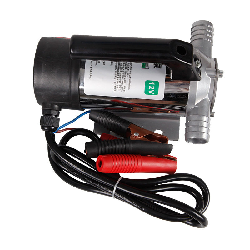 电动吸油泵抽油泵小型自动加油泵柴油泵12V抽油机抽水泵24V220V