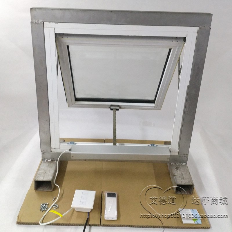 乾佳电动开窗器遥控链条式智能自动开窗器/推拉平推开窗机/推窗器
