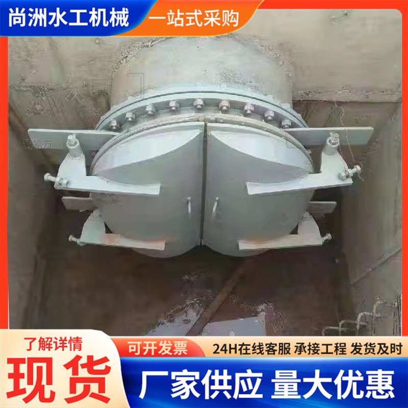 浮箱铸铁拍门污水管道调节排水拍门防倒灌侧翻不锈钢浮箱拍门