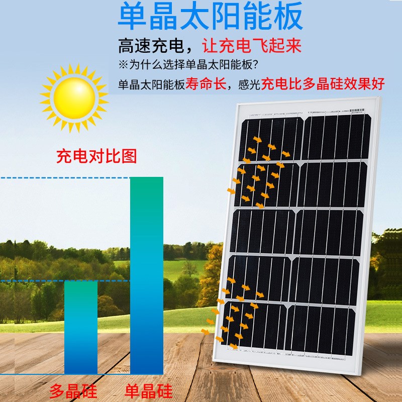 300w太阳能路灯led一体化室外防水户外遥控智能无线电灯100W 路灯