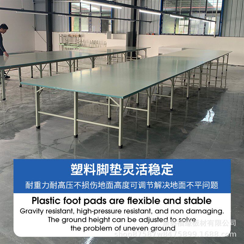 服装厂裁剪台组合裁床台裁剪案板裁布桌裁剪桌案板工作台加厚脚架