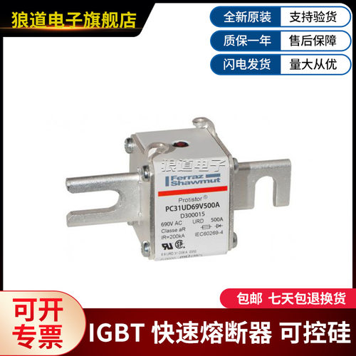 罗兰快速熔断器PC31UD69V500A