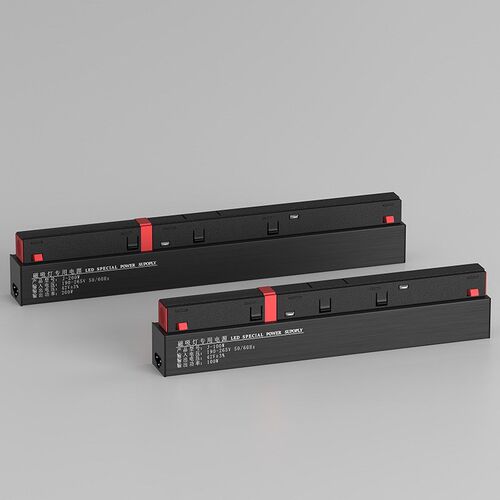 带3C认证一体化48V磁吸轨道灯电源100WLED驱动恒压磁吸电源灯200W