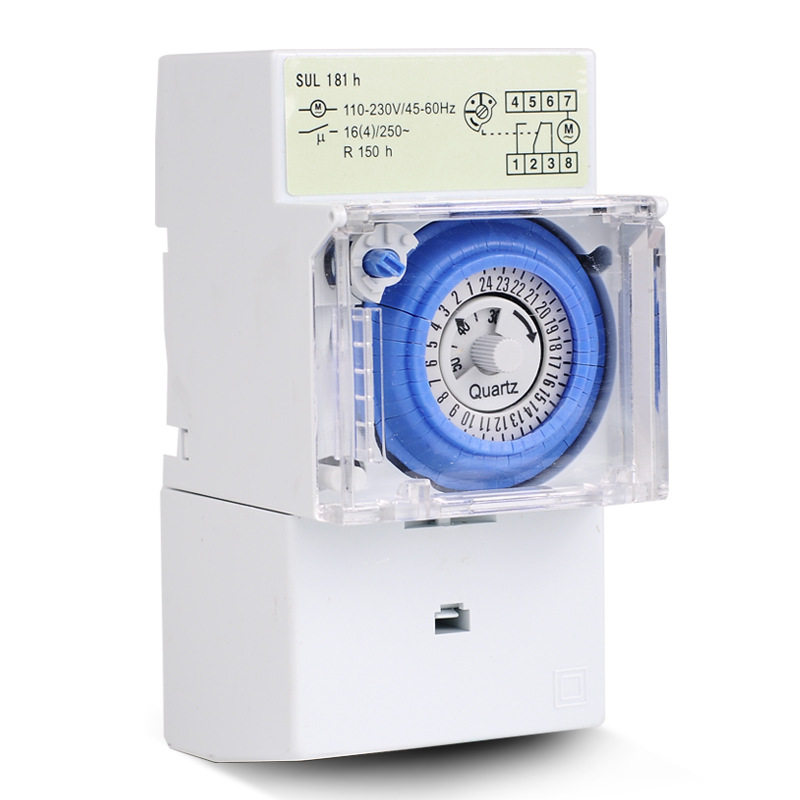 SUL181h 24小时机械定时器石英计时器循环定时开关工业计时器