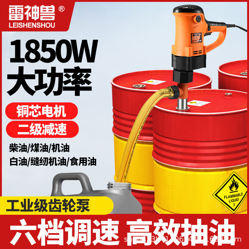大功率220V手提电动抽油泵