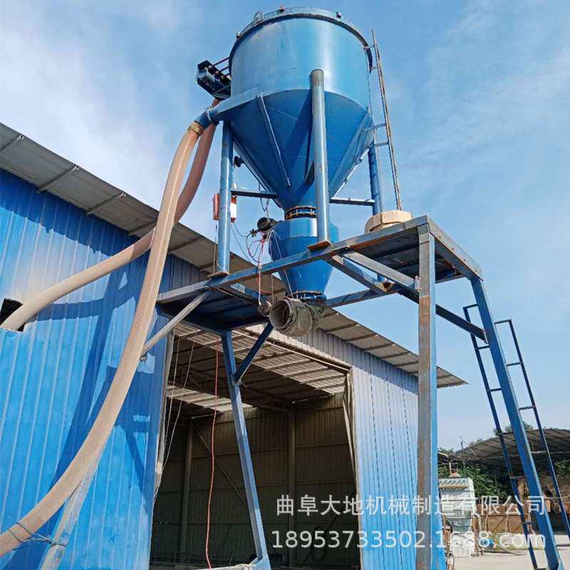 江苏粉煤灰库房装车机石灰石粉无尘气力吸灰机集装箱无尘卸料机