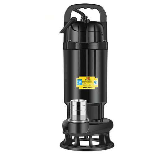 切割式污水泵抽粪机泥浆排污泵220V家用小型化粪池高扬程潜水泵