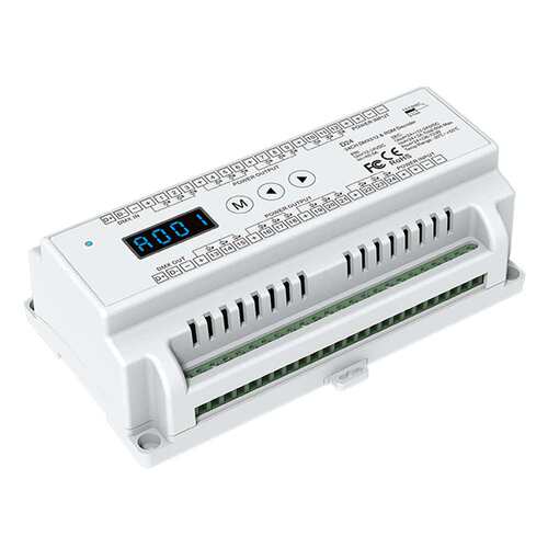 D3 DC12-24V3*(72-144W)控制模式可选 3通道恒压DMX512/RDM解码器