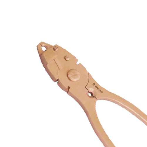 WEDO 维度BE257F-1002防爆多用钳子180mm 铍青铜 无火花工具