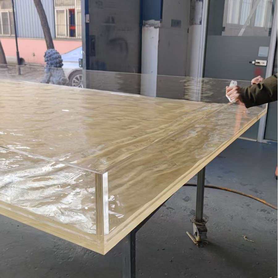 亚克力大水槽水箱培育箱 有机玻璃实验装置加工制作