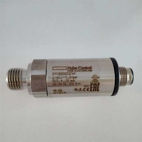 瑞士HUBA压力变送器511系列 0-600BAR 4-20mA/0-10V M12 G1/4