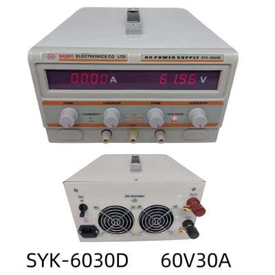 直流稳压电源30V60V100V恒压恒流20A30A100ASYK3020开关电源6020
