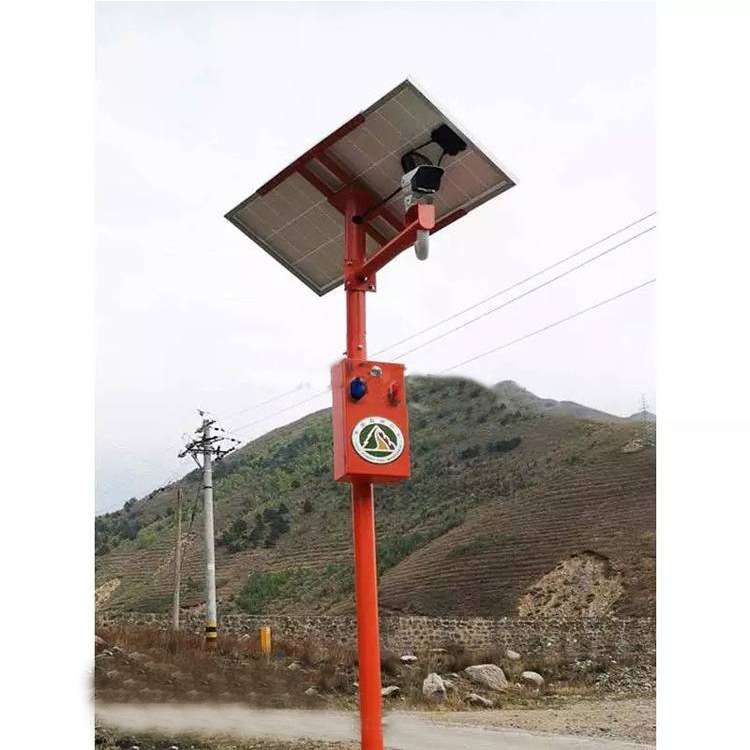 太阳能语音提示系统森林防火智能播报器水库堤坝报音播放器