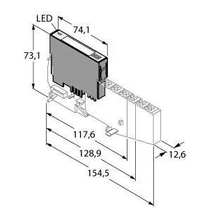 图尔克BL20-4DI-24VDC-P 16DI 32DI 2DI 8DI 16DO 0.5A 2A 32DO D