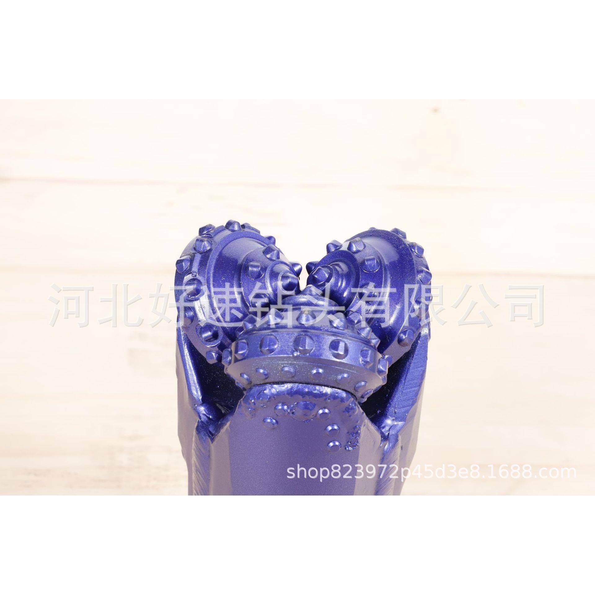 三牙轮镶齿钻头98mm 桥梁建设 地基开孔用岩石牙轮钻头3 7/8英寸