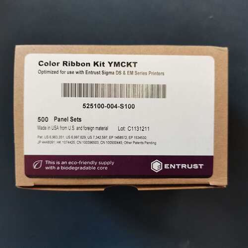 Enrust sigmaDS1DS2EM1EM2打印机原装彩色带525100-004-S100