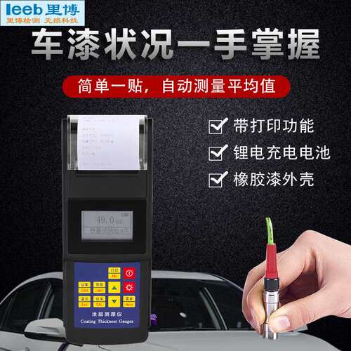 里博电镀层涂层测厚仪leeb242铁铝两用油漆塑料漆膜测厚仪高精度