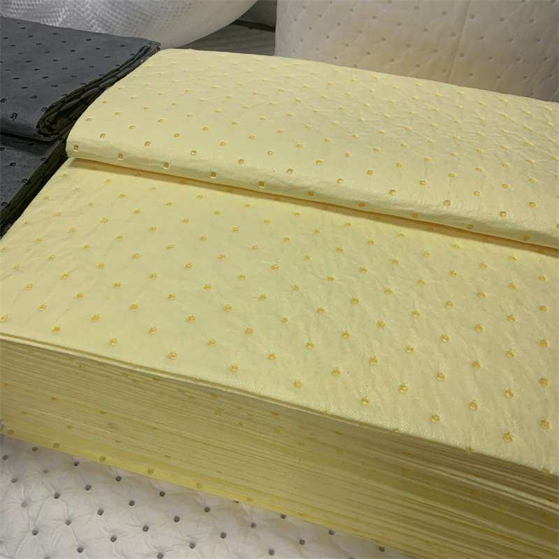 吸附垫 防渗透吸附棉工业吸油棉 化学品吸附垫 危险液体专用棉