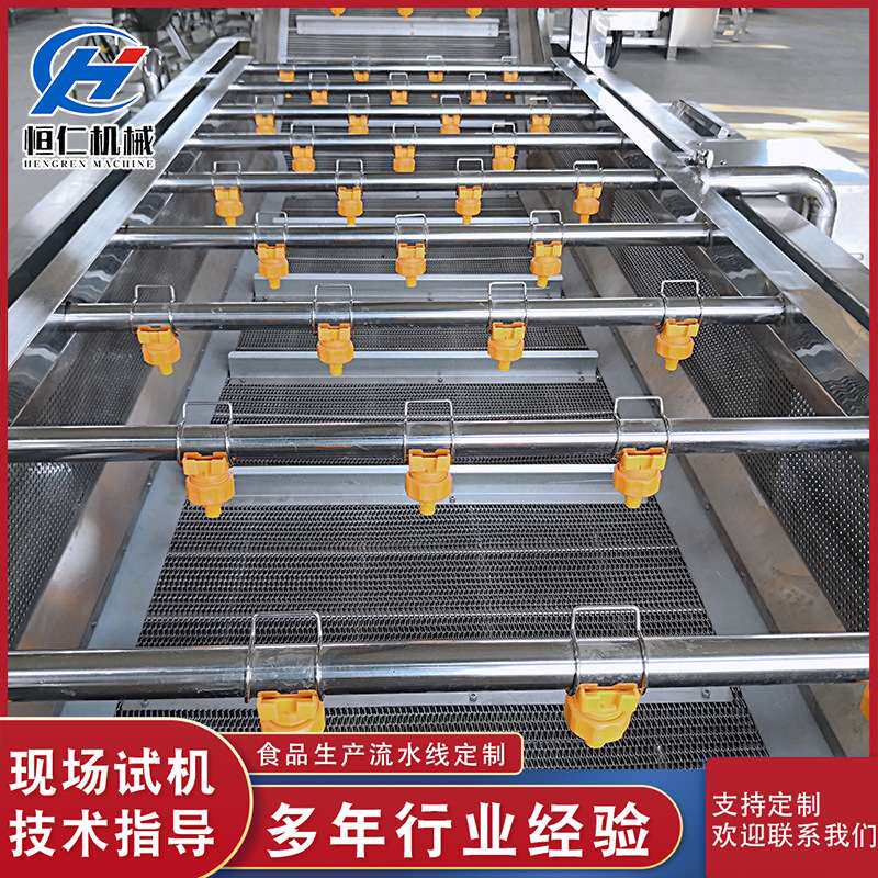 低价销售饮料工厂橙子柑橘清洗设备水果气泡清洗机西红柿洗菜机