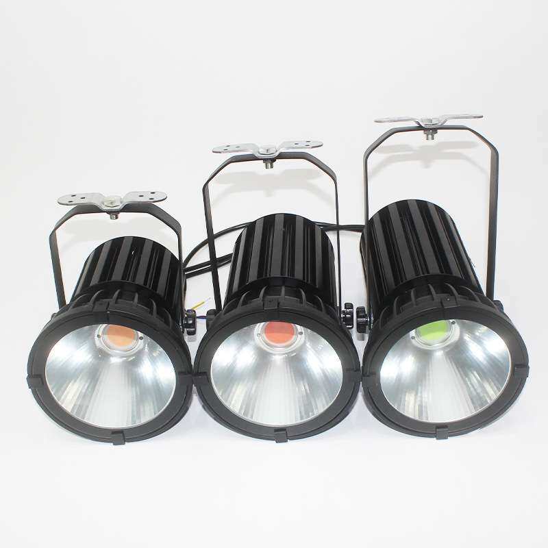 户外防水外墙投射灯LED70w100W聚光展览射灯四叶车展舞台展会灯具