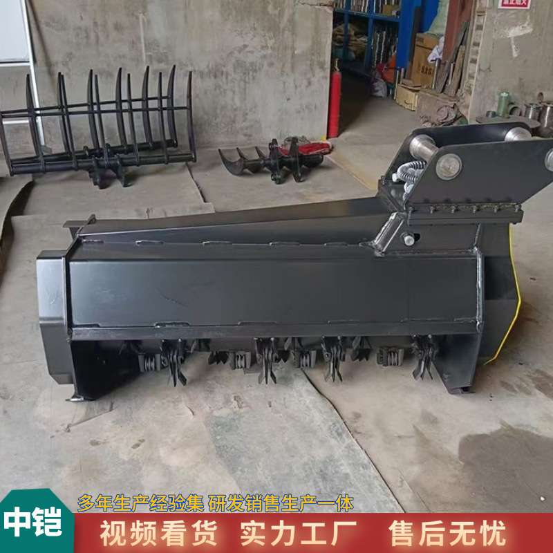 内蒙古液压挖机割草机 开荒用挖掘机割草机 挖机属具割草机