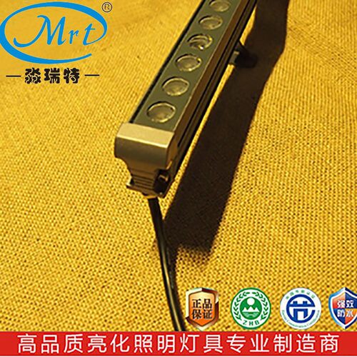 LED大功率单色RGB广告牌建筑轮廓墙面投射线条轮廓洗墙灯24W