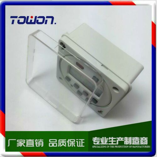 CN101A 220V 小型微电脑时控开关 时间控制 +防水盒+4根尾巴线