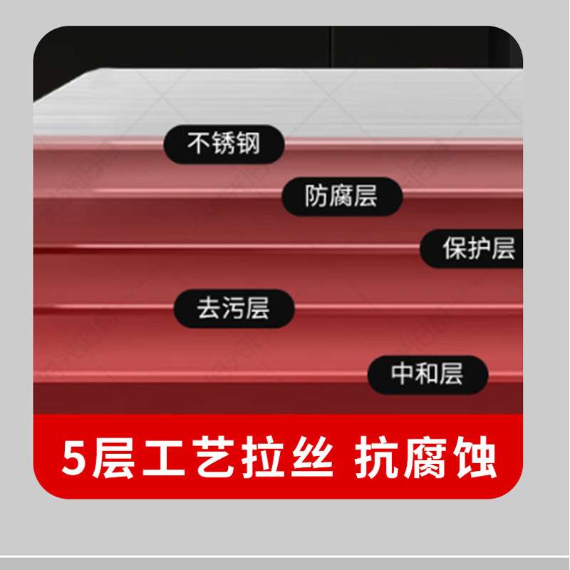 加厚不锈钢粮油面粉大米置物架厨房工作台米桶防潮支架花格储物架